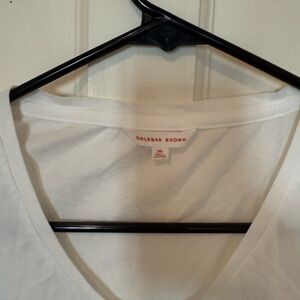 Orlebar Brown Crisp White V-neck Tee